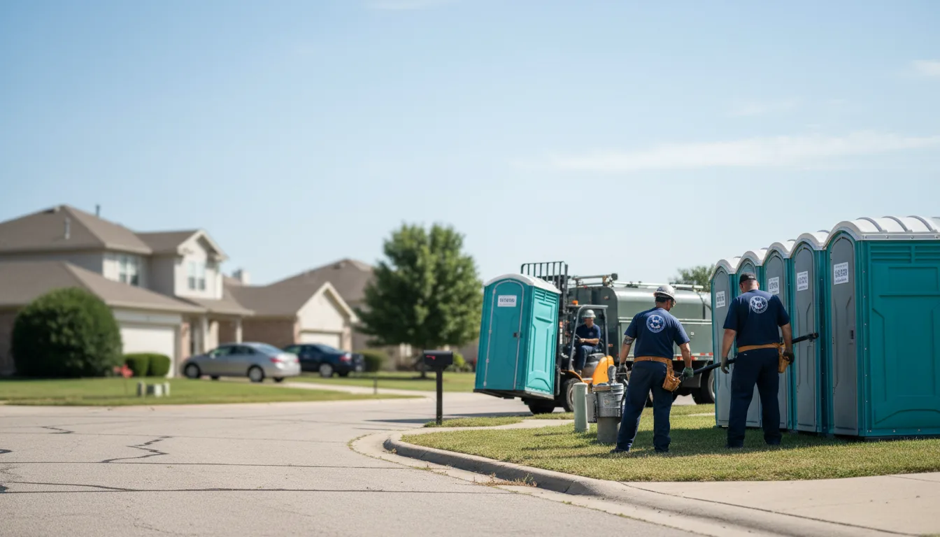 Porta Potty Rental in Rapids City, IL near me